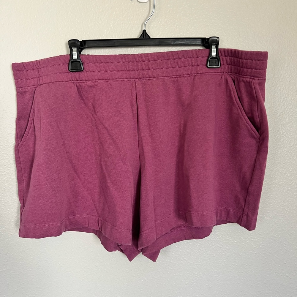 Maurices Pink Athletic Shorts Relaxed Fit